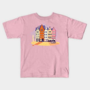 German colored houses Kids T-Shirt